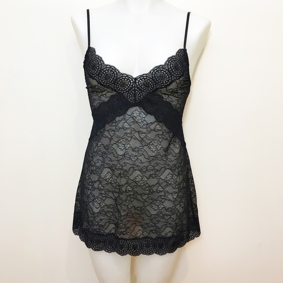 Victoria Secret Lace Lingerie Slip Chemise - Picture 1 of 9